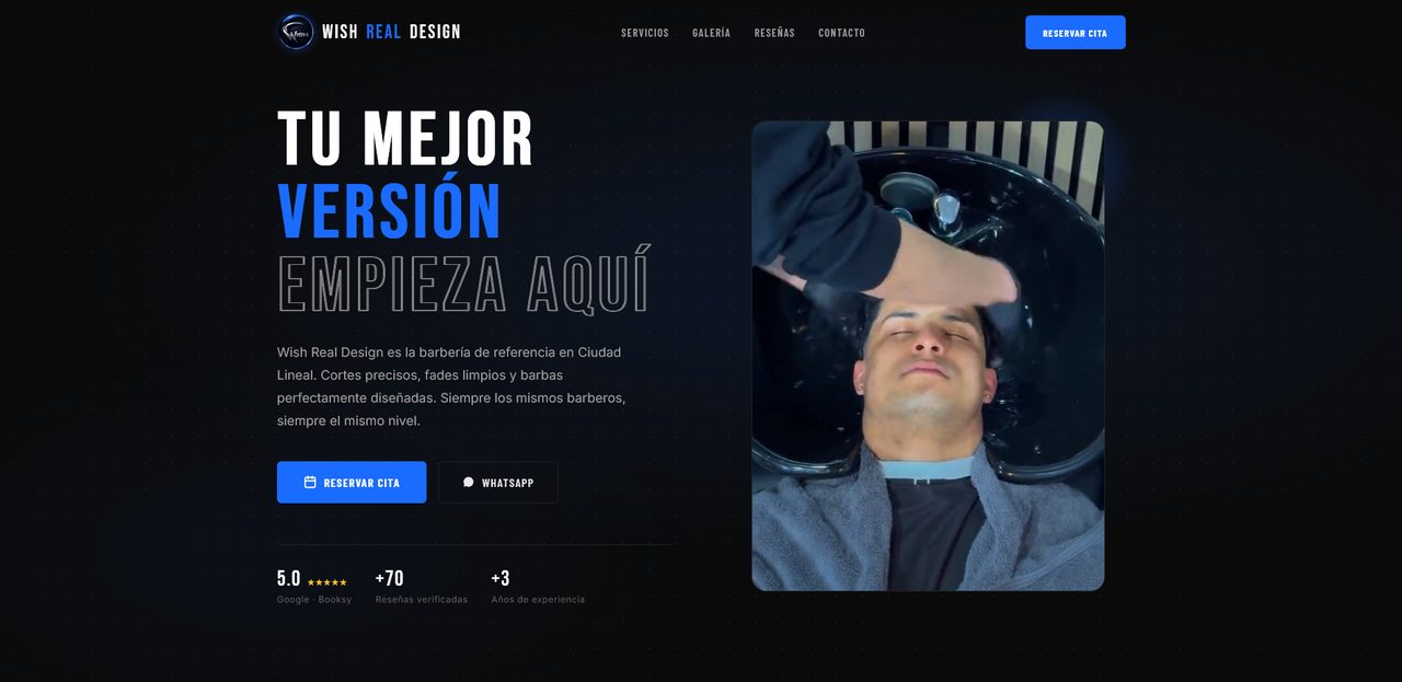 Wish Real Design - Barbería